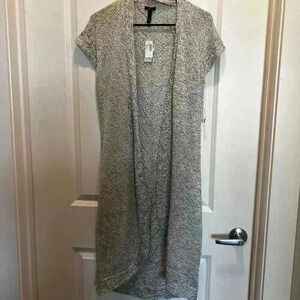 NWT SOMA Intimates Size Small Light Grey Shawl Wrap Casual Luxury London